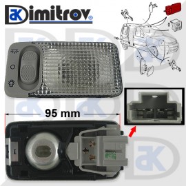 Плафон вътрешно осветление Citroen Berlingo C1 Xsara Peugeot 107 108 206 206+ Partner